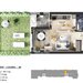 Nord, apartament 1 camera, 43.09 mp utili si curte.